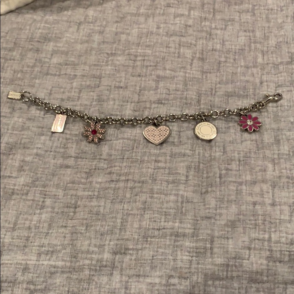 100% Authentic Coach Charm Bracelet.